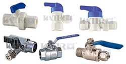 Water filter supply and valve