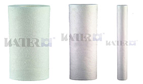 Sediment water filter replacement cartridge