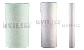 Sediment water filter replacement cartridge